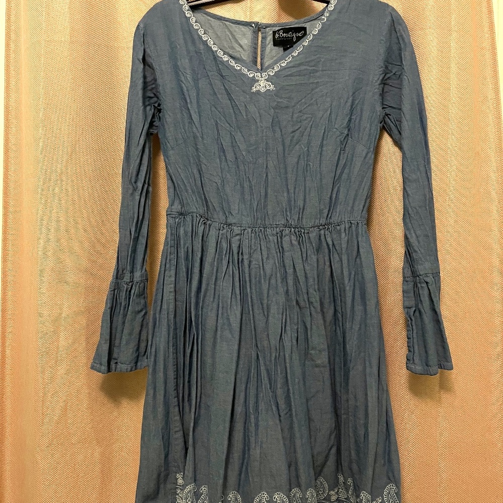 Denim dress